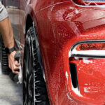 Auto zu Hause waschen