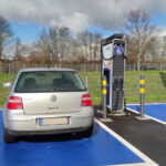 Parken an E-Ladesäulen