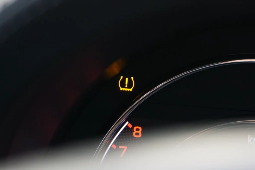 Reifendruckkontrollsystem: Warnleuchte